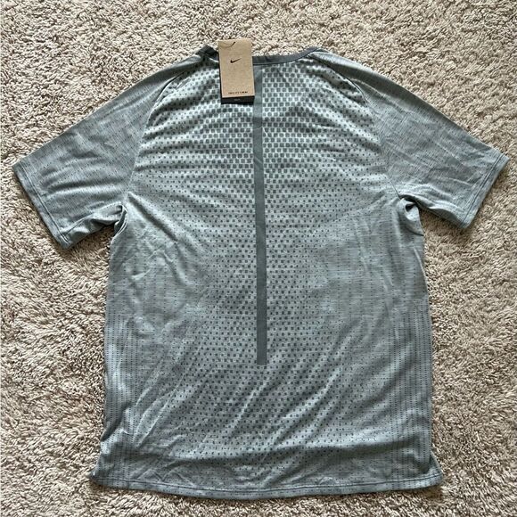 Nike Tech Running Shirt Dri-Fit Adv Slim Fit Techknit - Picture 8 of 10
